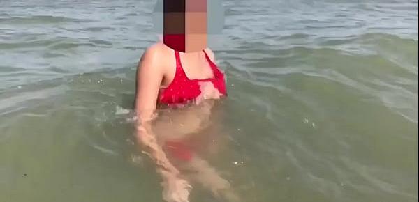  Wife Going Nude Flashing Outdoor Walking Playing In Wild And The Beach - Skysexfree